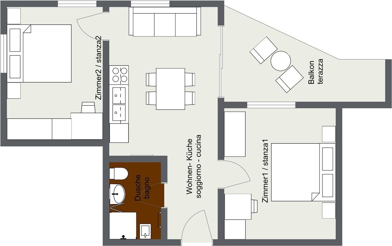 Apartments Bachmann San Candido Eksteriør billede